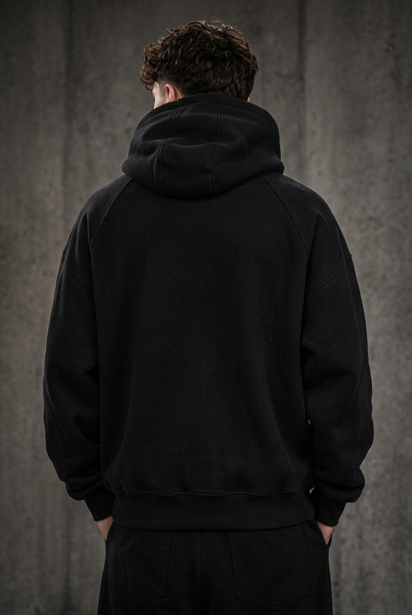 Hoodie rear view