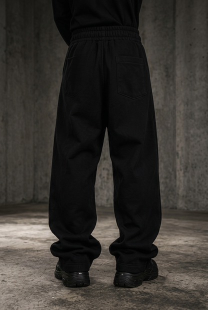 Joggers rear view